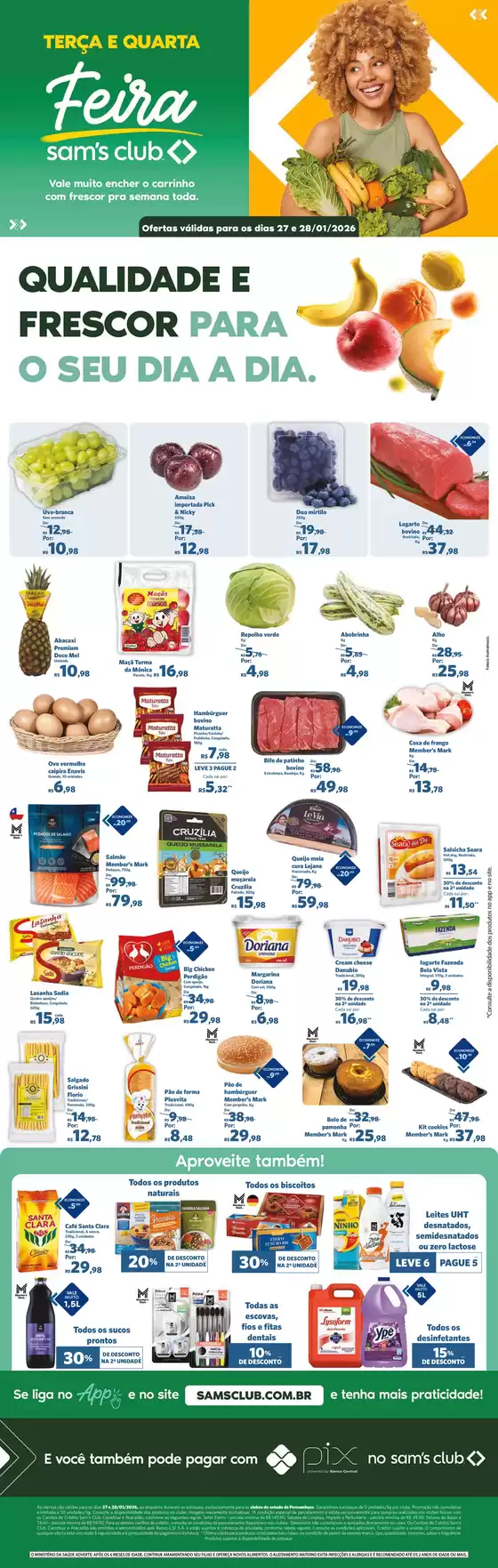 Catálogo Sam's Club em São Sebastião do Paraíso | Melhores ofertas para todos os clientes | 2026-01-27T00:00:00.000Z - 2026-01-28T00:00:00.000Z