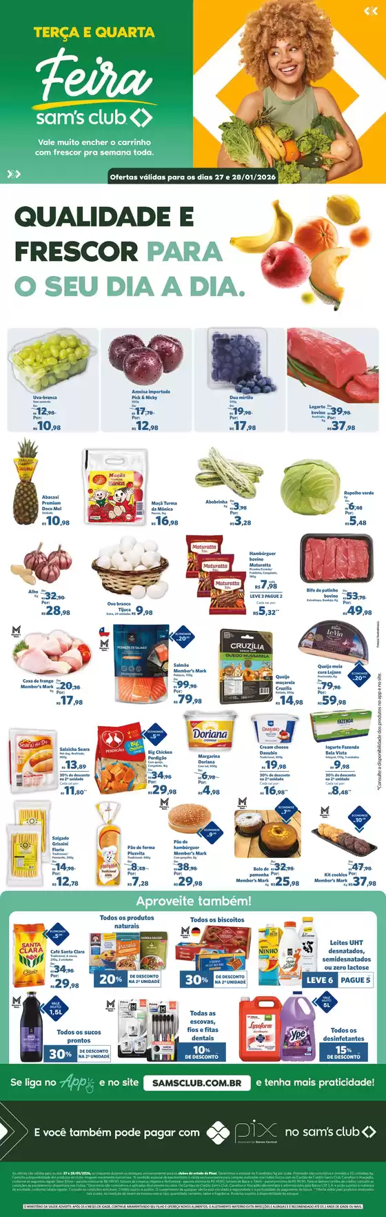 Catálogo Sam's Club em São Sebastião do Paraíso | Ofertas especiais para você | 2026-01-27T00:00:00.000Z - 2026-01-28T00:00:00.000Z