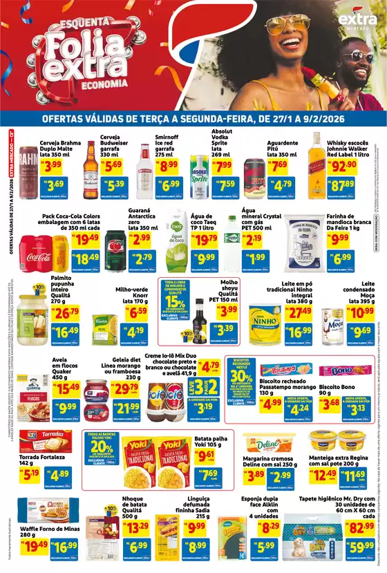 Catálogo Mercado Extra | Ofertas especiais para você | 2026-01-27T00:00:00.000Z - 2026-02-09T00:00:00.000Z