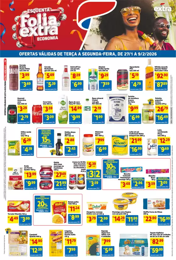 Catálogo Mercado Extra | Grandes descontos em produtos selecionados | 2026-01-27T00:00:00.000Z - 2026-02-09T00:00:00.000Z