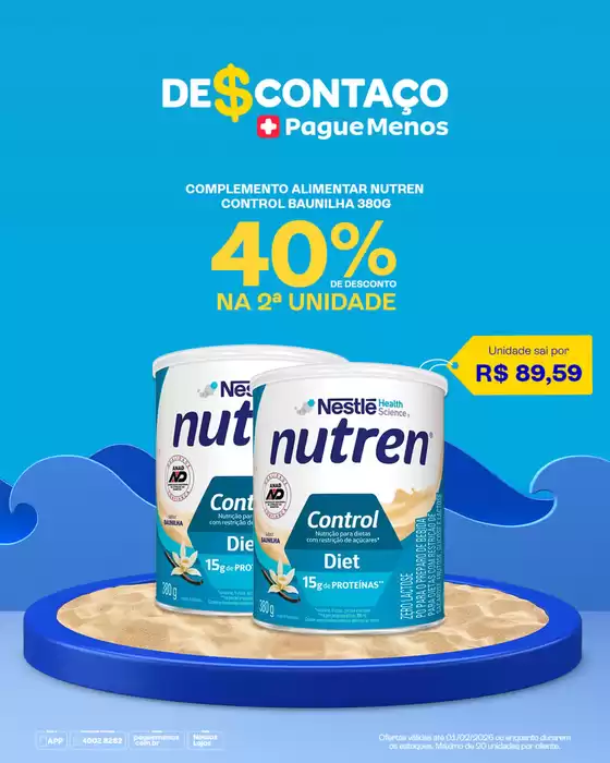 Catálogo Farmácias Pague Menos em Paulista | Encarte Farmácias Pague Menos | 2026-02-01T00:00:00.000Z - 2026-02-01T00:00:00.000Z