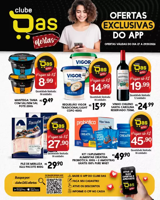 Catálogo Rede DAS | Ofertas Exclusivas DO APP | 2026-01-27T00:00:00.000Z - 2026-01-29T00:00:00.000Z