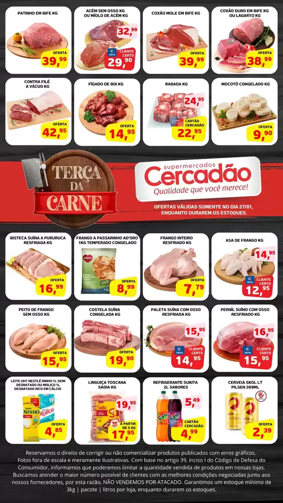 Catálogo Cercadão | Terça Da Carne | 2026-01-27T00:00:00.000Z - 2026-01-27T00:00:00.000Z