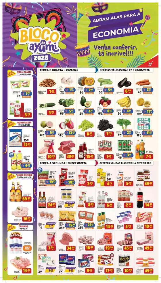Catálogo Ayumi Supermercados em São Paulo | Ofertas Ayumi Supermercados | 2026-01-27T00:00:00.000Z - 2026-02-02T00:00:00.000Z