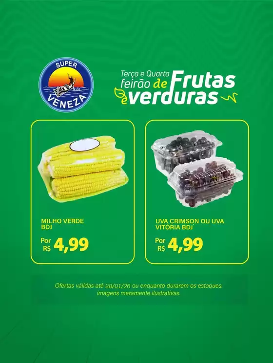 Catálogo Super Veneza em São Paulo | Ótima oferta para todos os clientes | 2026-01-27T00:00:00.000Z - 2026-01-28T00:00:00.000Z