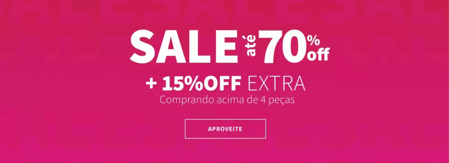 Catálogo Loungerie em São Paulo | Até 70% Off + 15% Off Extra | 2026-01-28T00:00:00.000Z - 2026-02-28T00:00:00.000Z
