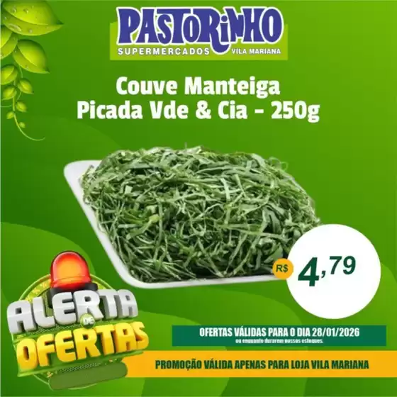 Catálogo Supermercado Pastorinho | Ofertas exclusivas para nossos clientes | 2026-01-28T00:00:00.000Z - 2026-01-28T00:00:00.000Z