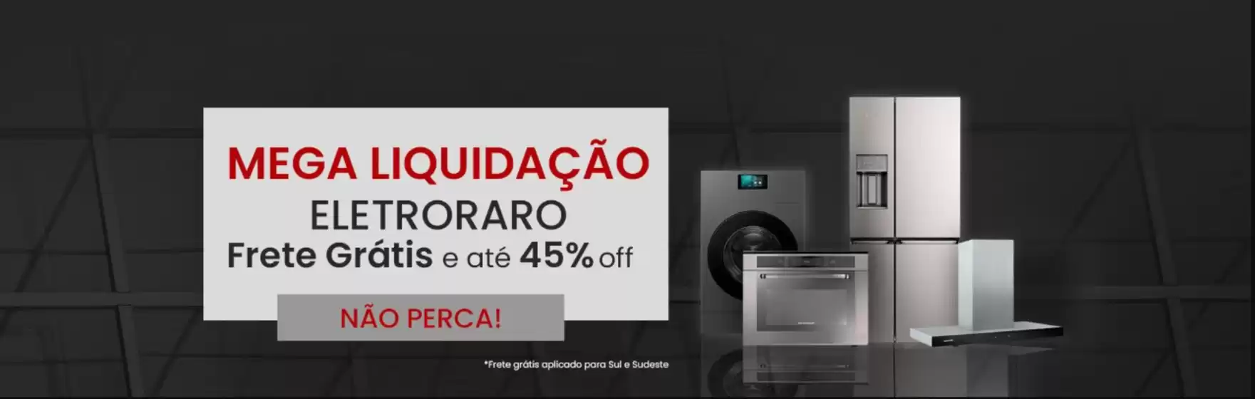 Catálogo Cook Eletroraro em Santo André | Mega liquidacao , eletroraro frete gratis e ate 45%! | 2026-01-28T00:00:00.000Z - 2026-02-12T00:00:00.000Z