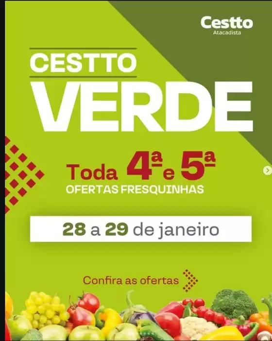 Catálogo Cestto Atacadista em Pelotas | Cestto Verde | 2026-01-28T00:00:00.000Z - 2026-01-29T00:00:00.000Z