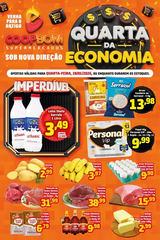 Catálogo CoopBom em Pelotas | Quarta da Economia | 2026-01-28T00:00:00.000Z - 2026-01-28T00:00:00.000Z