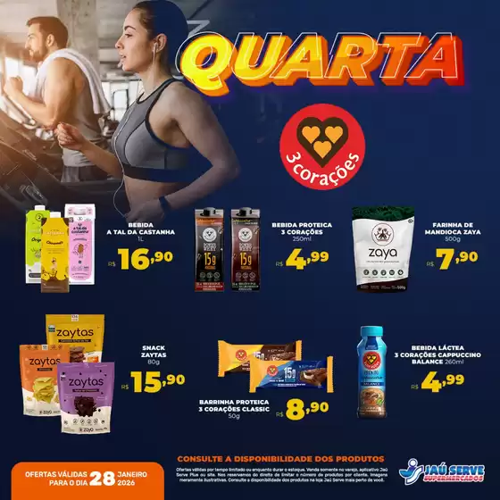 Catálogo Supermercados Jaù Serve em Pelotas | Quarta da Proteína | 2026-01-28T00:00:00.000Z - 2026-01-28T00:00:00.000Z