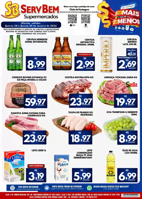 Catálogo ServBem em Balsas | Ofertas ServBem | 2026-01-28T00:00:00.000Z - 2026-01-29T00:00:00.000Z