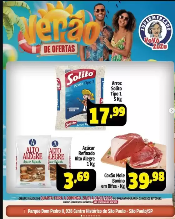 Catálogo Vovó Zuzu em Alegre | Verão De Ofertas | 2026-01-28T00:00:00.000Z - 2026-02-01T00:00:00.000Z
