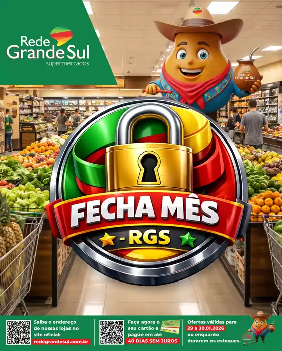 Catálogo Rede Grande Sul em Taboão da Serra |  Fecha Mês  | 2026-01-29T00:00:00.000Z - 2026-01-30T00:00:00.000Z