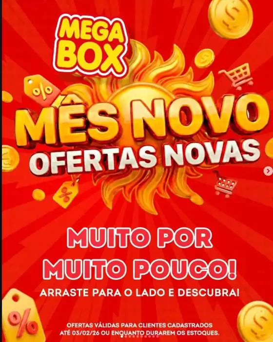 Catálogo Mega Box em Taboão da Serra | OFERTAS NOVAS | 2026-01-29T00:00:00.000Z - 2026-02-03T00:00:00.000Z
