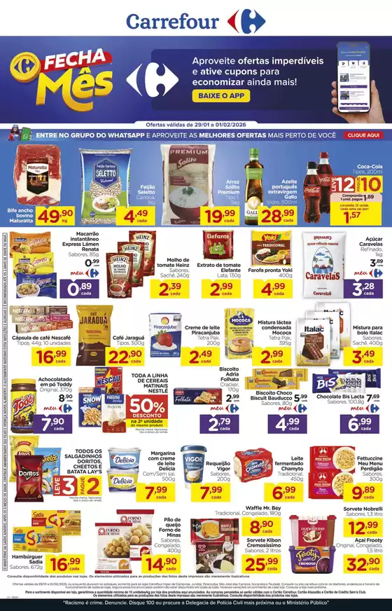 Catálogo Carrefour em Campinas | Melhores ofertas e descontos | 2026-01-29T00:00:00.000Z - 2026-02-01T00:00:00.000Z