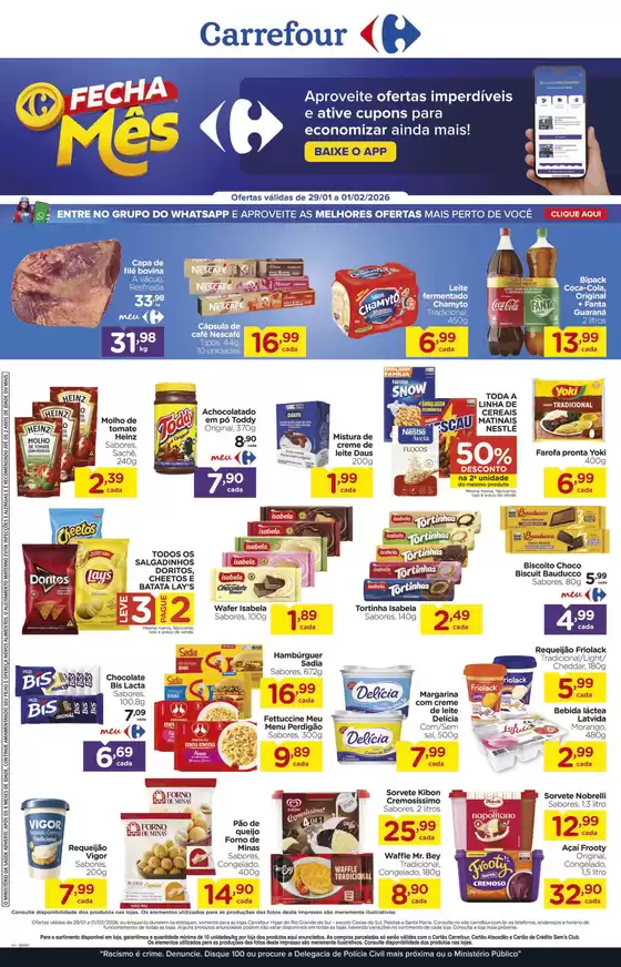 Catálogo Carrefour em Campinas | Ofertas especiais para você | 2026-01-29T00:00:00.000Z - 2026-02-01T00:00:00.000Z
