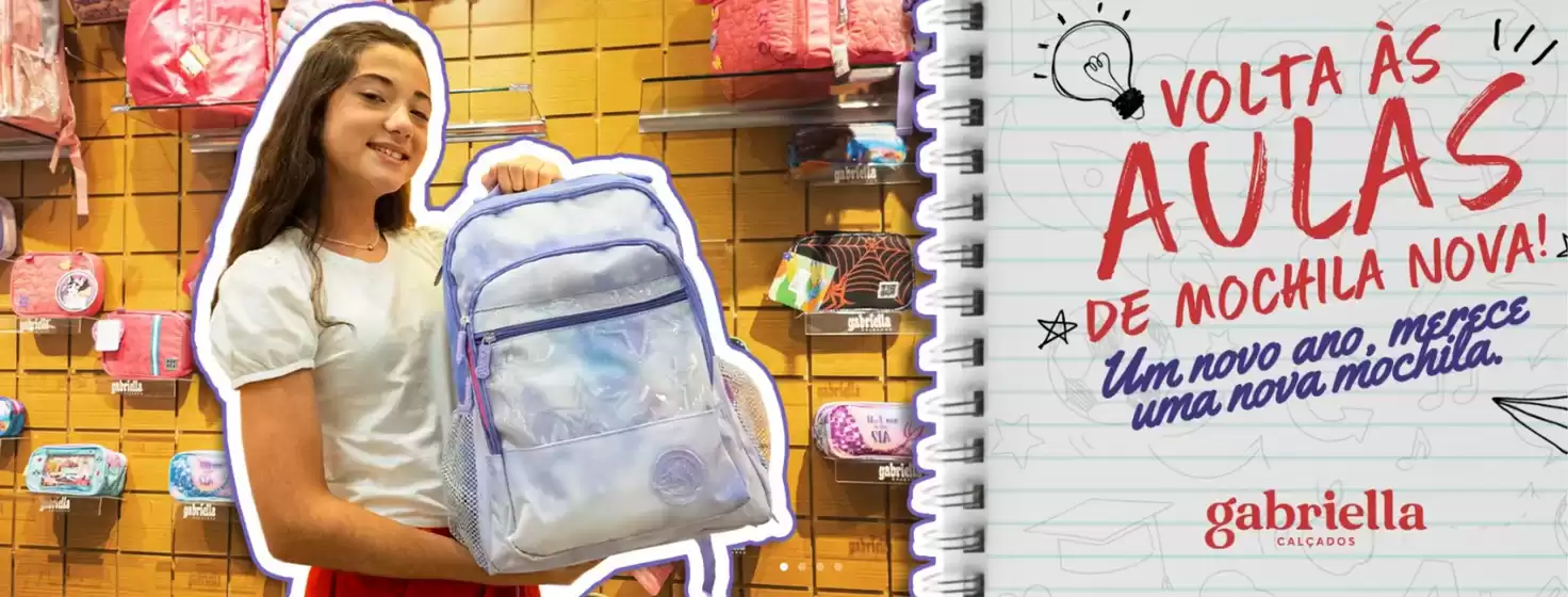 Catálogo Gabriella Calçados em Curitiba | Volta as aulas  | 2026-01-29T00:00:00.000Z - 2026-02-01T00:00:00.000Z