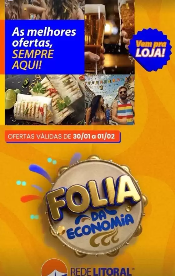 Catálogo Rede Litoral de Supermercados | Folia Da Economia | 2026-01-30T00:00:00.000Z - 2026-02-01T00:00:00.000Z