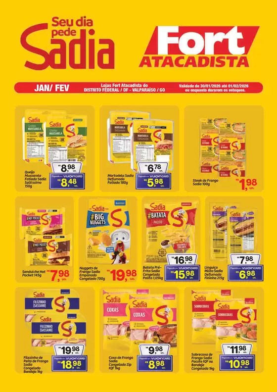 Catálogo Fort Atacadista em Cidreira | DF Fort BRF 30 JAN a 01 FEV 26 | 2026-01-30T00:00:00.000Z - 2026-02-01T00:00:00.000Z
