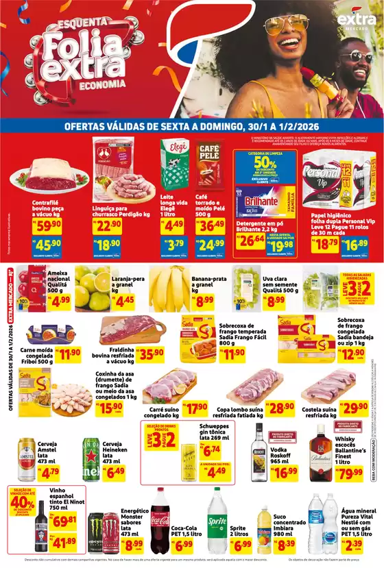 Catálogo Extra em Capanema PR | Ótima oferta para caçadores de pechinchas | 2026-01-30T00:00:00.000Z - 2026-02-01T00:00:00.000Z