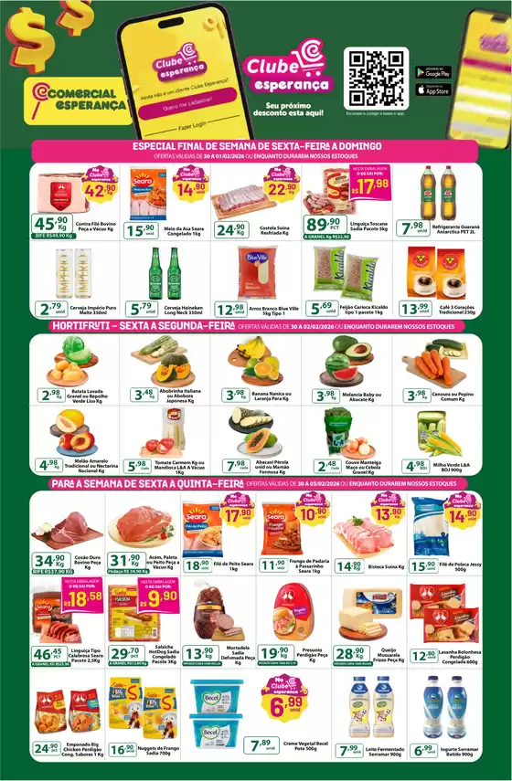 Catálogo Comercial Esperança em Balneário Pinhal | Encarte Comercial Esperança | 2026-01-30T00:00:00.000Z - 2026-02-05T00:00:00.000Z