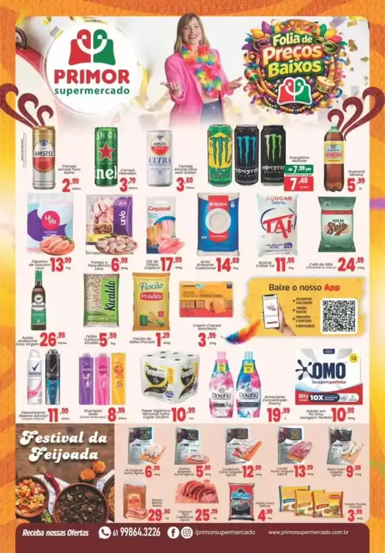 Catálogo Primor Supermercado em Formiga | Folia de Precos Baixos | 2026-01-30T00:00:00.000Z - 2026-02-11T00:00:00.000Z