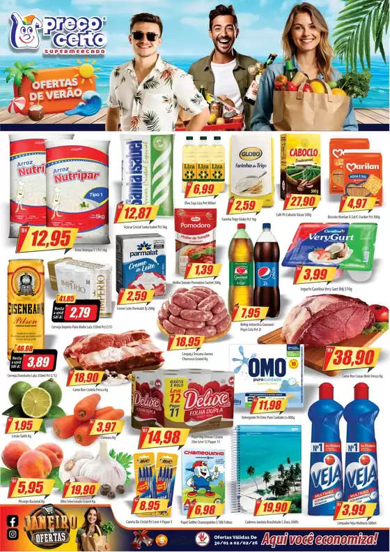 Catálogo Preço Certo em Nova Lima | Ofertas De Verão  | 2026-01-30T00:00:00.000Z - 2026-02-02T00:00:00.000Z