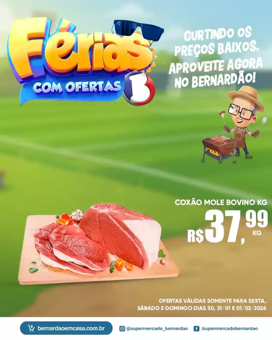 Catálogo Supermercado Bernardão em Nova Lima | Melhores ofertas e descontos | 2026-01-30T00:00:00.000Z - 2026-02-02T00:00:00.000Z