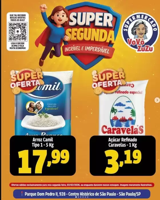 Catálogo Vovó Zuzu em Lagoa Dourada | Super Segunda Do Vovó Zuzu | 2026-02-02T00:00:00.000Z - 2026-02-02T00:00:00.000Z