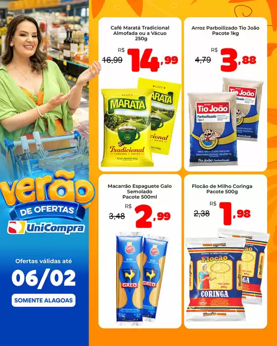 Catálogo Unicompra em Santo André | Verão De Ofertas | 2026-02-02T00:00:00.000Z - 2026-02-06T00:00:00.000Z