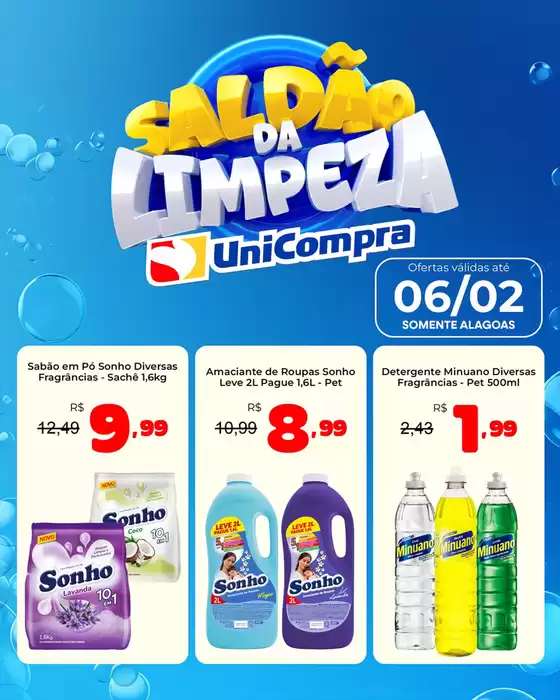 Catálogo Unicompra em Santo André | Saldão da Limpeza | 2026-02-02T00:00:00.000Z - 2026-02-06T00:00:00.000Z
