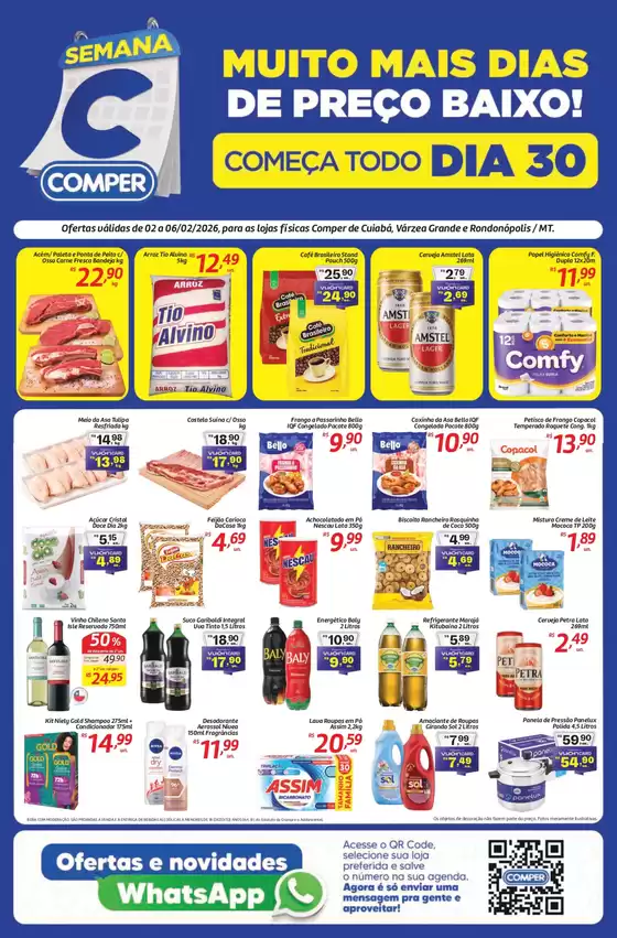 Catálogo Comper em Piedade | Nossas melhores pechinchas | 2026-02-02T00:00:00.000Z - 2026-02-06T00:00:00.000Z