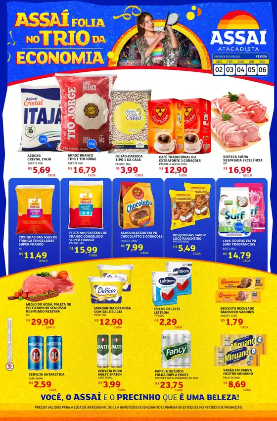 Catálogo Assaí Atacadista em Piedade | Ofertas especiais para você | 2026-02-02T00:00:00.000Z - 2026-02-06T00:00:00.000Z