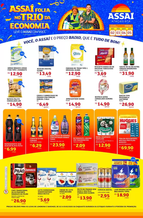 Catálogo Assaí Atacadista em Piedade | Economize agora com nossas ofertas | 2026-02-02T00:00:00.000Z - 2026-02-05T00:00:00.000Z