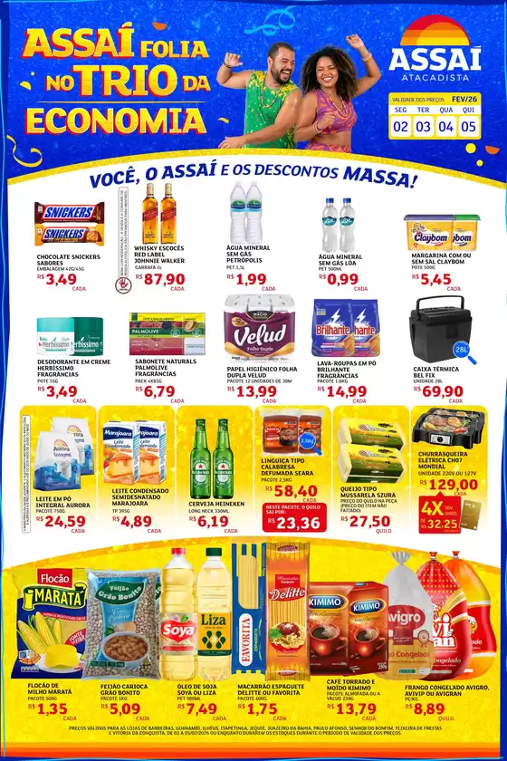 Catálogo Assaí Atacadista em Piedade | Ótima oferta para caçadores de pechinchas | 2026-02-02T00:00:00.000Z - 2026-02-05T00:00:00.000Z