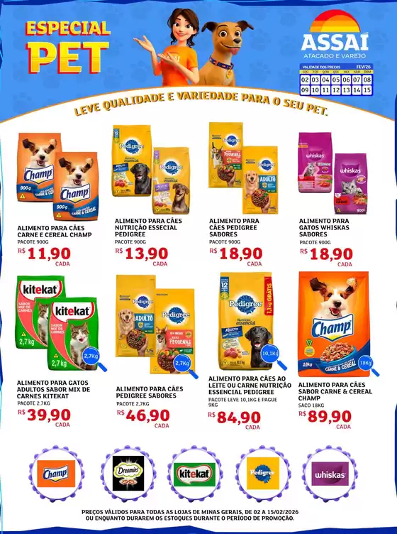 Catálogo Assaí Atacadista em Contagem | Ofertas exclusivas e pechinchas | 2026-02-02T00:00:00.000Z - 2026-02-15T00:00:00.000Z