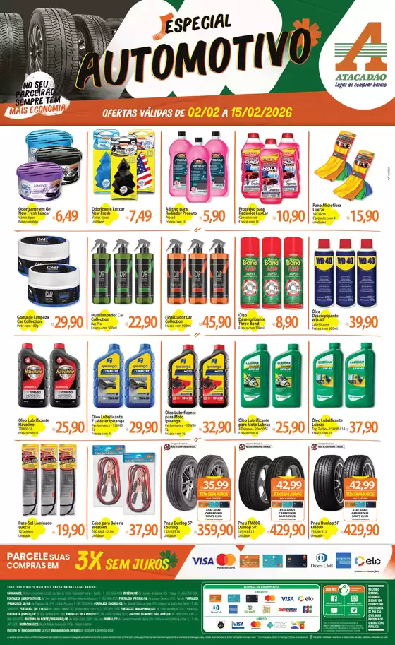 Catálogo Atacadão em Contagem | Atacadão - Automotivo | 2026-02-02T00:00:00.000Z - 2026-02-15T00:00:00.000Z