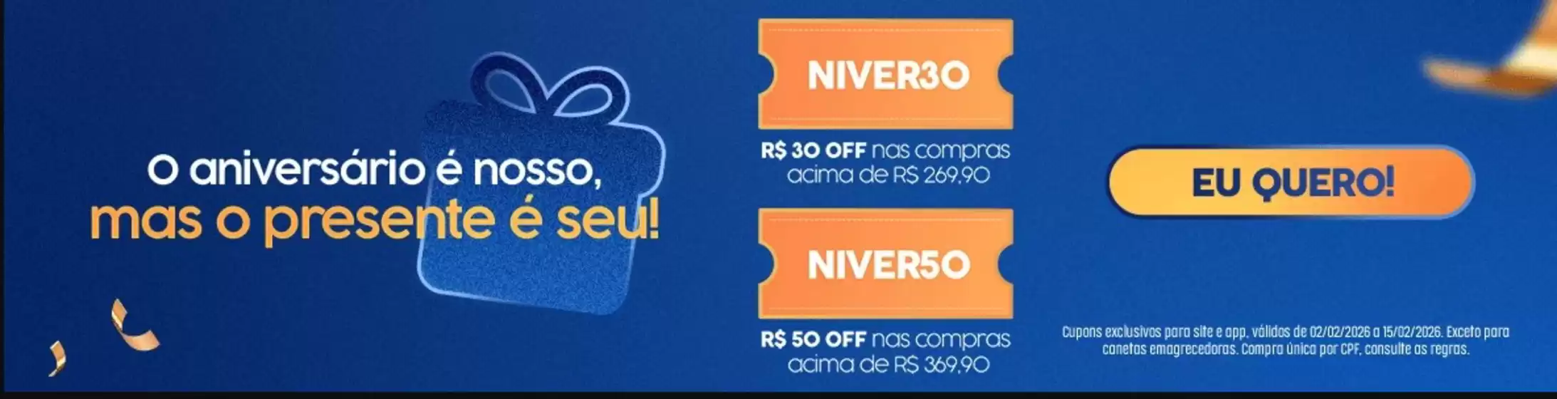 Catálogo Drogaria Catarinense em Buritama | Droga Catarinese promociones , super ofertas! | 2026-02-02T00:00:00.000Z - 2026-02-15T00:00:00.000Z