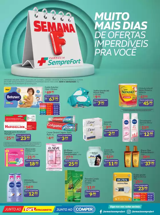 Catálogo Farmácia SempreFort | SempreFort - Mato Grosso | 2026-01-30T00:00:00.000Z - 2026-02-08T00:00:00.000Z