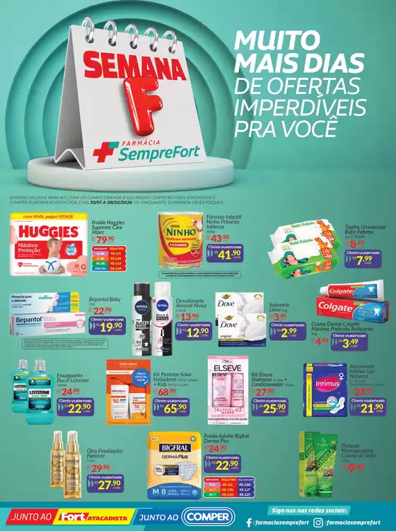 Catálogo Farmácia SempreFort | Fort Atacadista - Parati - MS | 2026-01-30T00:00:00.000Z - 2026-02-08T00:00:00.000Z