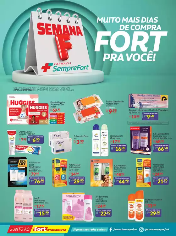 Catálogo Farmácia SempreFort em Florianópolis | Fort Atacadista - São Paulo | 2026-01-30T00:00:00.000Z - 2026-02-08T00:00:00.000Z