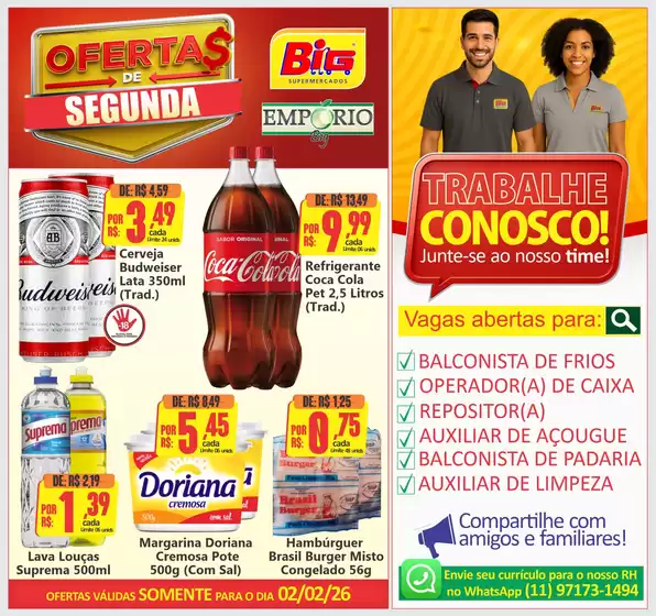 Catálogo Dona de Casa Supermercados em Curitiba | Ofertas de Segunda | 2026-02-02T00:00:00.000Z - 2026-02-02T00:00:00.000Z