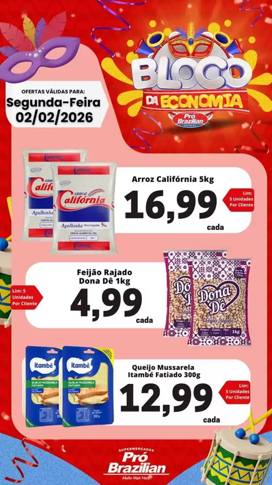 Catálogo Supermercados Pró Brazilian em Curitiba | Bloco DA ECONOMIA | 2026-02-02T00:00:00.000Z - 2026-02-02T00:00:00.000Z