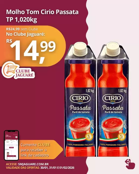 Catálogo Supermercado Jaguaré em Guarulhos | Encarte Supermercado Jaguaré | 2026-02-02T00:00:00.000Z - 2026-02-04T00:00:00.000Z