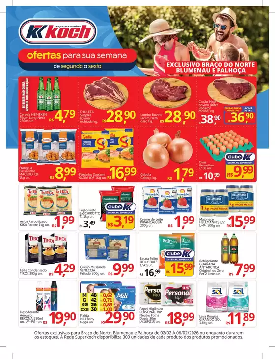 Catálogo Supermercados Koch em Guarulhos | Melhores ofertas para compradores econômicos | 2026-02-02T00:00:00.000Z - 2026-02-06T00:00:00.000Z
