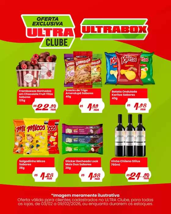 Catálogo Ultrabox em Itaparica | Ofertas Exclusivas | 2026-02-03T00:00:00.000Z - 2026-02-09T00:00:00.000Z