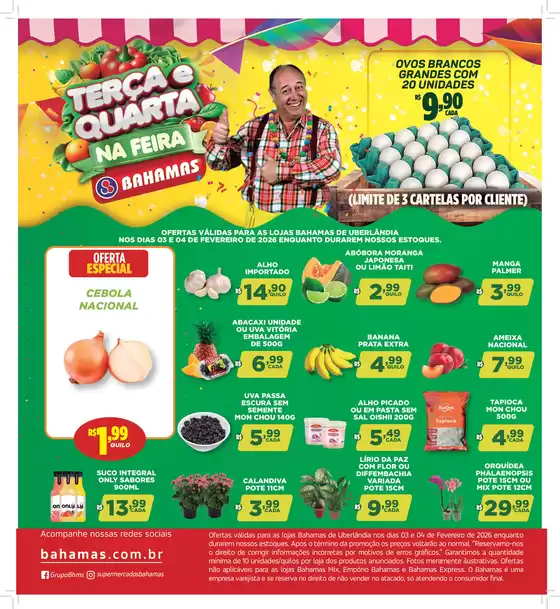 Catálogo Bahamas Supermercados em Itaparica | Terça e Quarta na Feira Bahamas | 2026-02-03T00:00:00.000Z - 2026-02-04T00:00:00.000Z