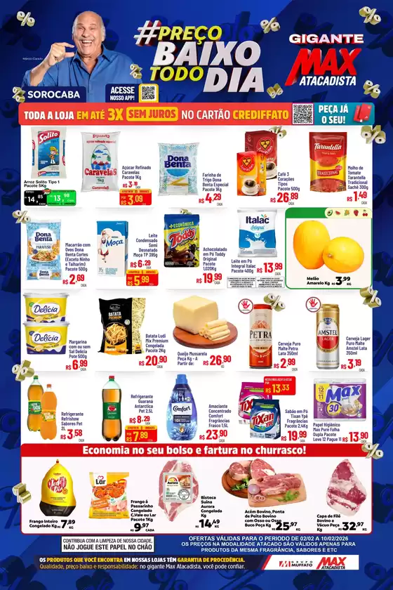 Catálogo Max Atacadista em Rio do Sul | Melhores ofertas para todos os caçadores de pechinchas | 2026-02-02T00:00:00.000Z - 2026-02-10T00:00:00.000Z