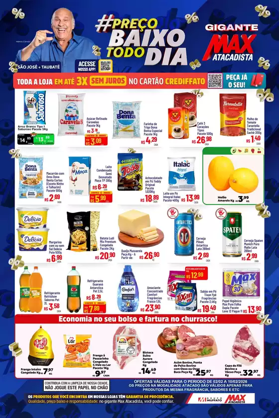 Catálogo Max Atacadista em Rio do Sul | Grandes descontos em produtos selecionados | 2026-02-02T00:00:00.000Z - 2026-02-10T00:00:00.000Z